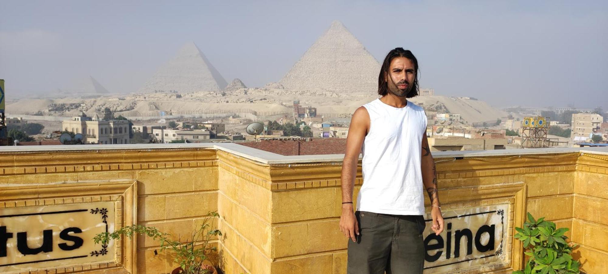 Pyramids Kingdom - Guest House Kafret el-Gabal Exteriér fotografie