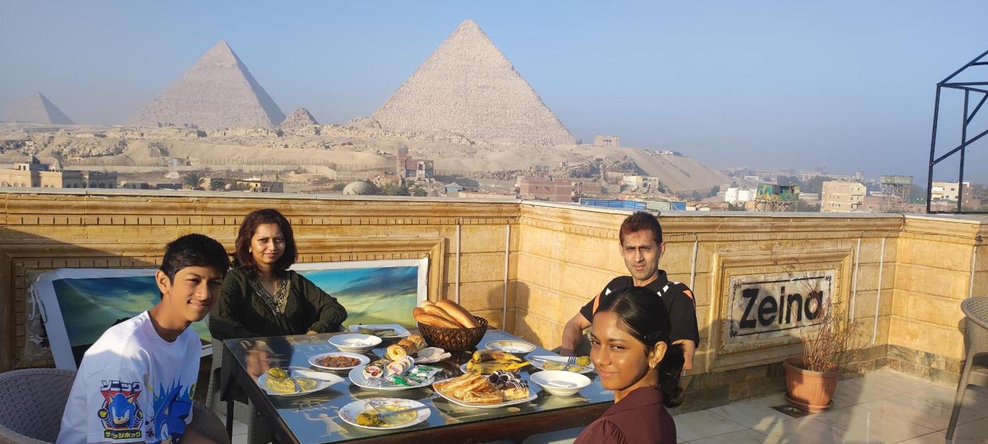 Pyramids Kingdom - Guest House Kafret el-Gabal Exteriér fotografie