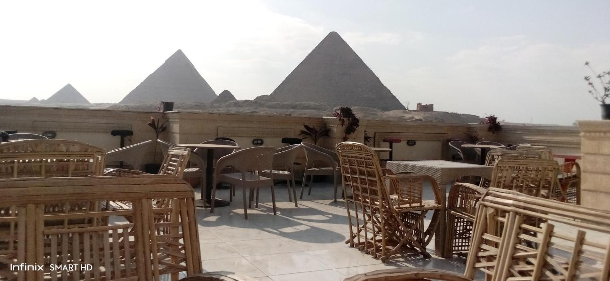 Pyramids Kingdom - Guest House Kafret el-Gabal Exteriér fotografie